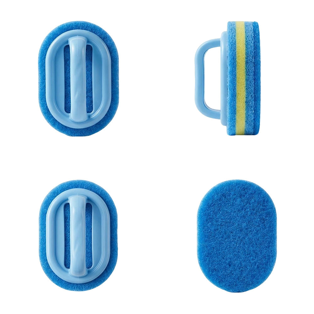 5 Piece Multi Layer Sponge Cleaning Brush Set for Kitchen and Bathroom