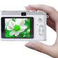 Dual Lens 4K Digital Camera 50MP Compact Vlogging Camera with 512GB Card