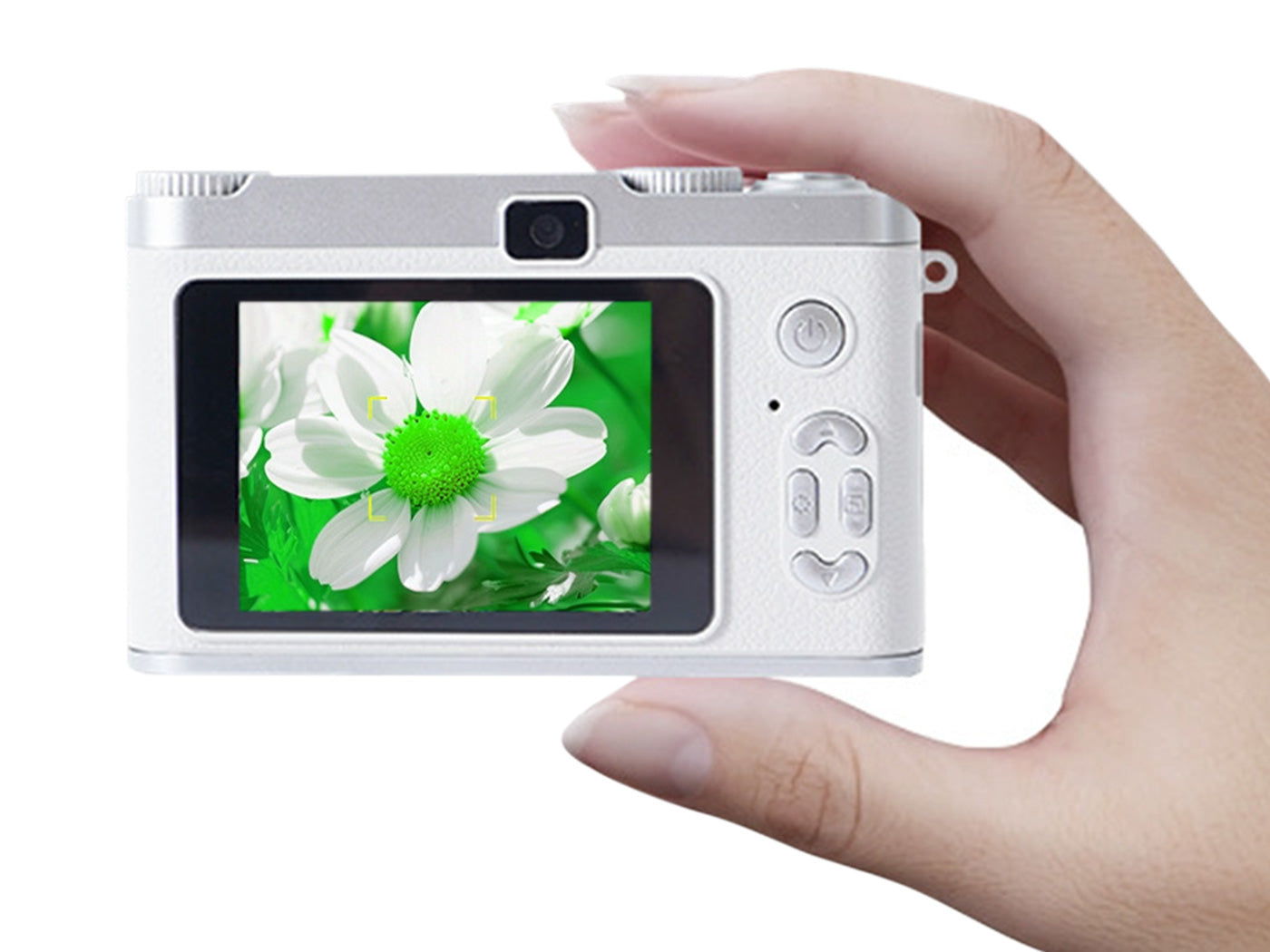 Dual Lens 4K Digital Camera 50MP Compact Vlogging Camera with 512GB Card