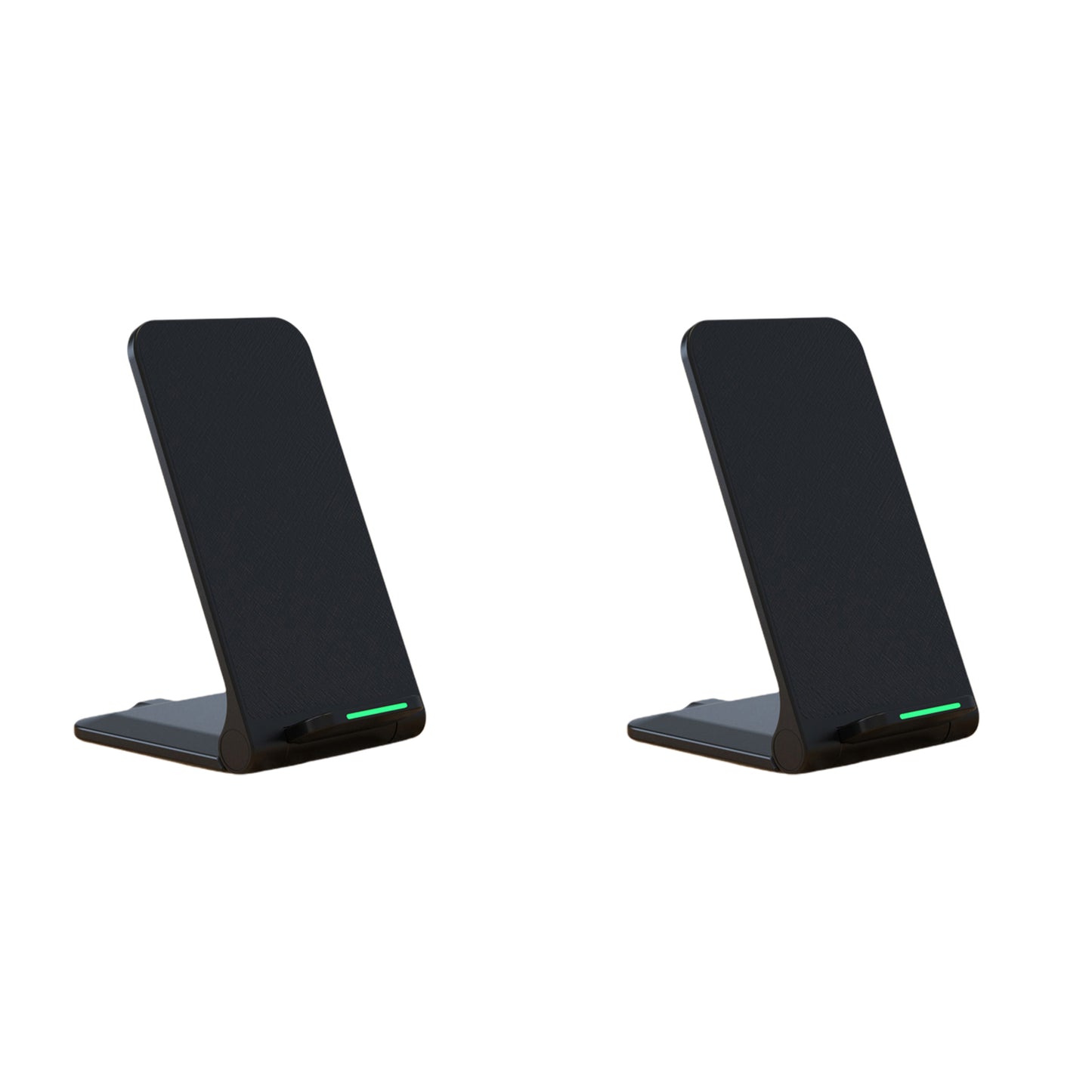 2Pcs Qi Wireless Phone Fast Charging Stand