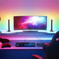 2Pcs Gaming Light Bars Colorful Sound Pickup Lamps RGB Color Changing Atmosphere Lights