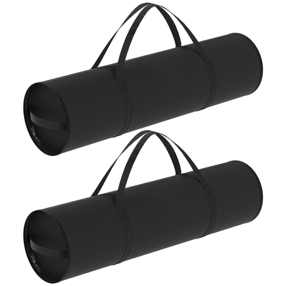 2Pcs Cylinder Wrapping Storage Bag for Christmas Wrapping Paper Tidy Bag