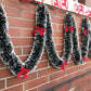 5Pcs 2m Christmas Tinsel Garland Xmas Tree Ornaments for Door Fireplace Décor