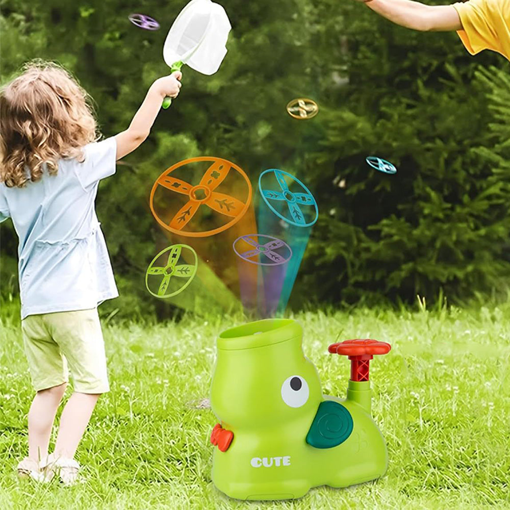 Flying Disc Launcher Toy s Outdoor Summer Toy s Catching Activity Game Toy