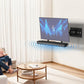 Adjustable TV Wall Bracket Soundbar Mount Holder for Samsung Vizio/Bose LG