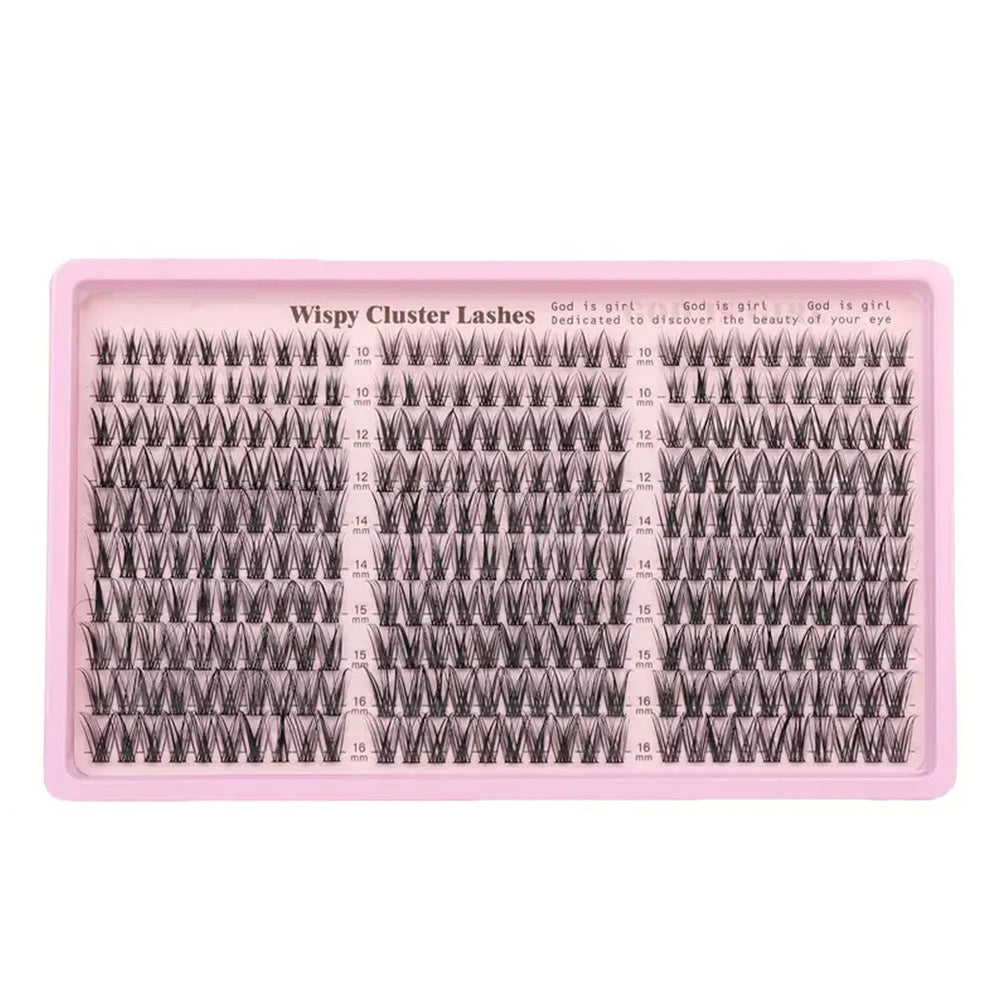 Individual Lash Clusters Kit 10-16mm Wispy