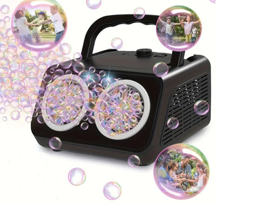 Bubble Machine Portable Bubble Maker for Outdoor Holiday Wedding Birthday