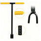 T Handle Valve Wrench 17 Inch with 4 in 1 Key for Water Gas Round Square Valve