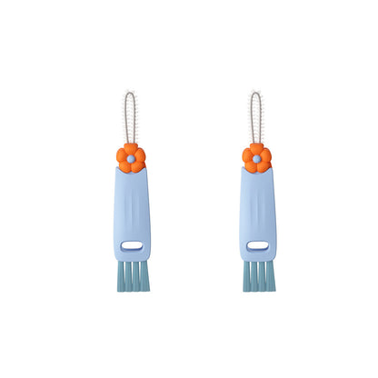2Pcs 3-in-1 Cup Lid Crevice Cleaning Brush