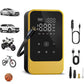 Dual Power Cordless Wired Air Pump with Preset Modes Car Tire Inflator with Light Tire Inflator Digital Display Car Tire Pump