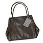 Three Layers Totes Shoulder Bag PU Leather Bag with Magnetic Snap Closure