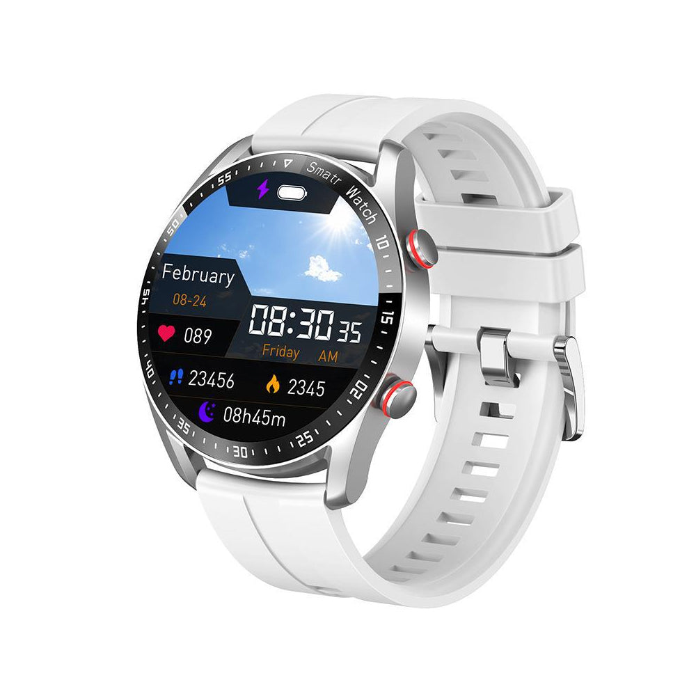 Bluetooth Smart Watch Sleep ECG Monitoring Sport Tracker-TPU Strap