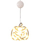 Halloween Window LED Light with Suction Cup Battery Operated-Pumpkin