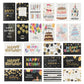 24 Pack Blank Birthday Cards with Envelopes for Party Invitations