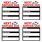 2" Oil Change Reminder Stickers 120 Stickers Static Car Maintenance Labels