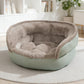 Soft Dog Bed for Indoor Anti Slip Pet Bed for Small Medium Dog Cat-Green