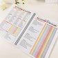 Cleaning Planner Schedule and Checklist Organizer Notebook Editable