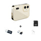 4K Digital Camera 64MP Compact Point and Shoot with 3in Touchscreen 16X Zoom for Boys and Girls