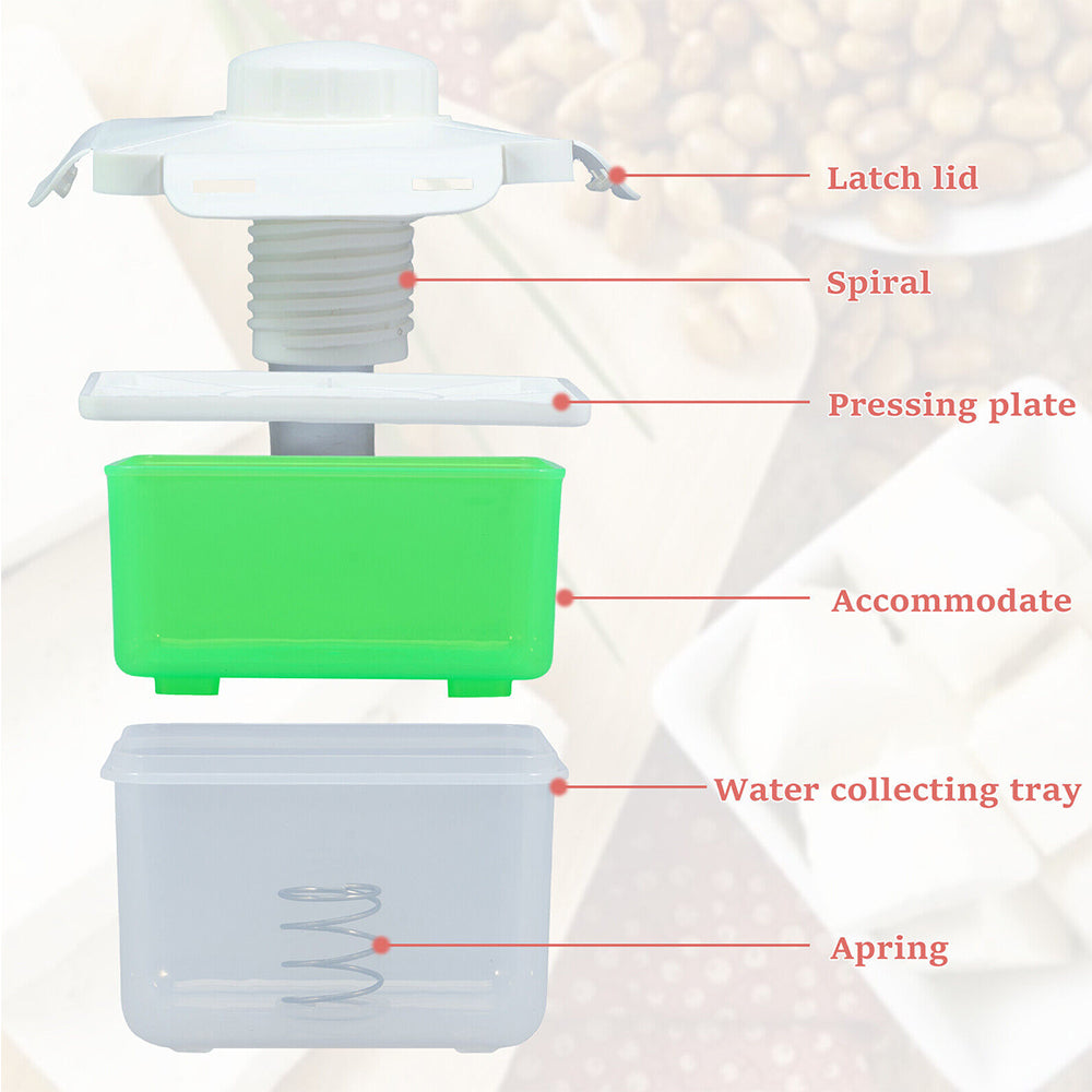 Marinating Dish Tofu Press Drainer