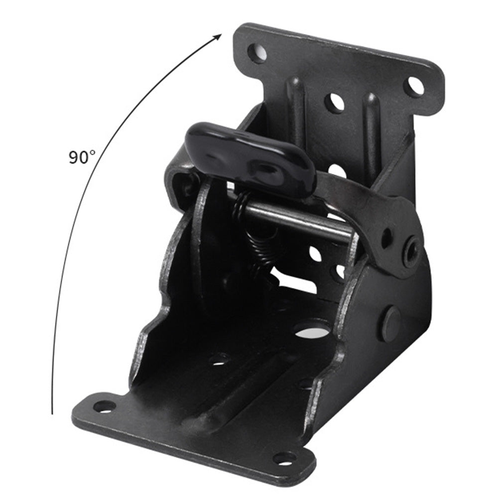 4Pcs 90 Degree Self Locking Folding Hinge for Tables Chairs and Workbenches