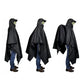 3 in 1 Portable Rain Poncho Waterproof Lightweight Emergency Raincoat with Pocket