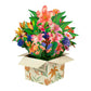 Pop-up 3D Flower Bouquet Greeting Card for Mother's Day-Lilies