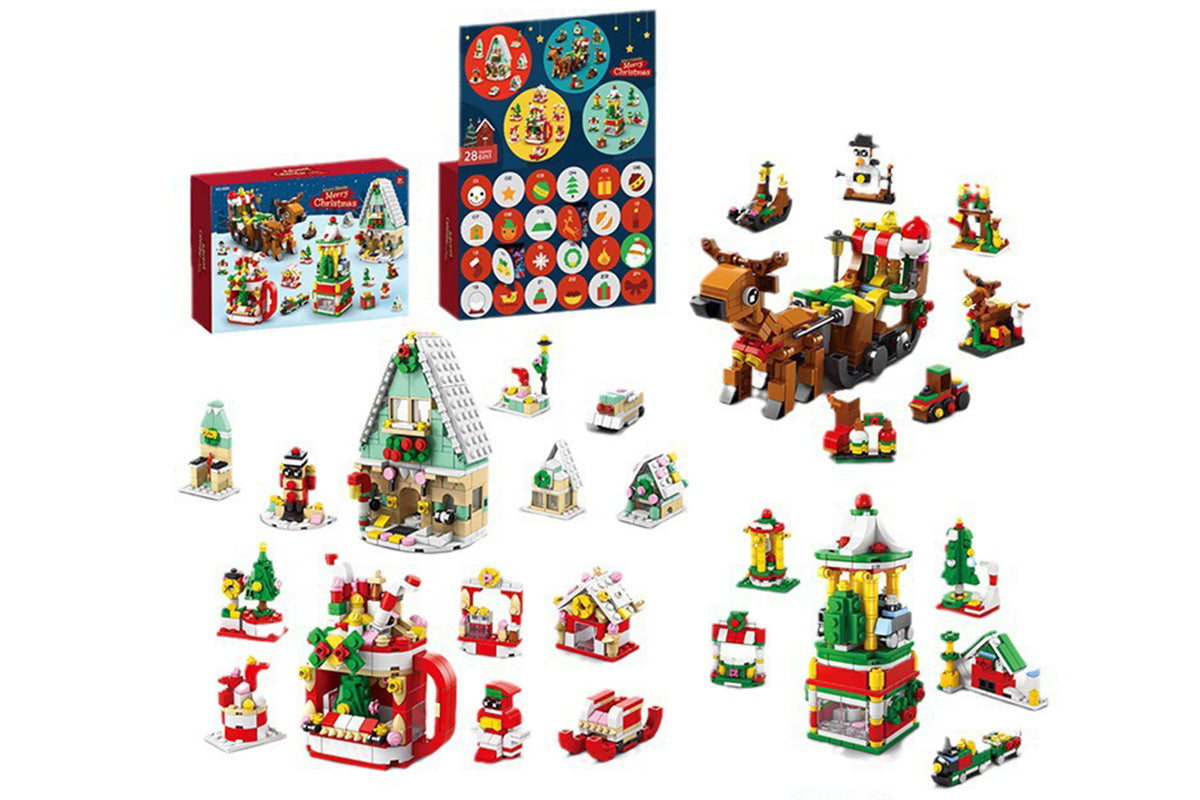 Advent Calendar 2025 Christmas House Mini Building Set