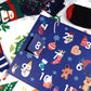 12 Pairs Christmas Sock Advent Calendar Blind Box 24 Days Countdown Calendar