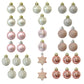 33Pcs Christmas Tree Baubles Decorations for Holiday Party Wedding