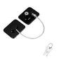 2 Pack Mini Little Ones Security Fridge Lock with Keys No-Drill for Drawer Window