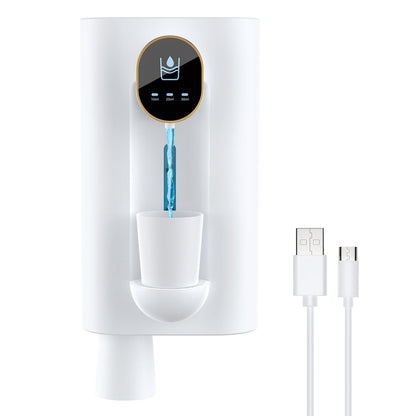 Automatic Mouthwash Dispenser for Bathroom with 2 Adhesive Cups