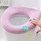 4PCS Winter Warm Soft Washable Toilet Seat Closestool  Cover Pad
