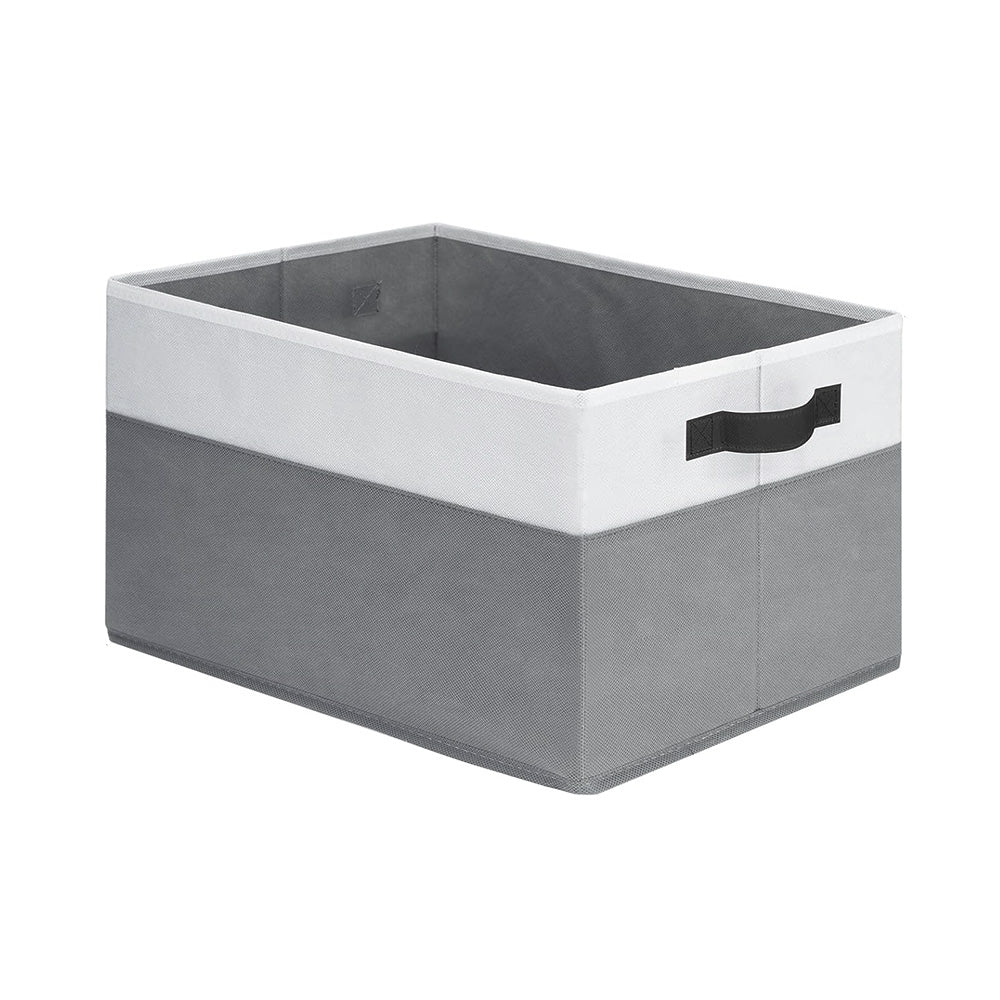 2Pcs Storage Baskets Bins for Shelves Organizing Toys Books Towels Clothes