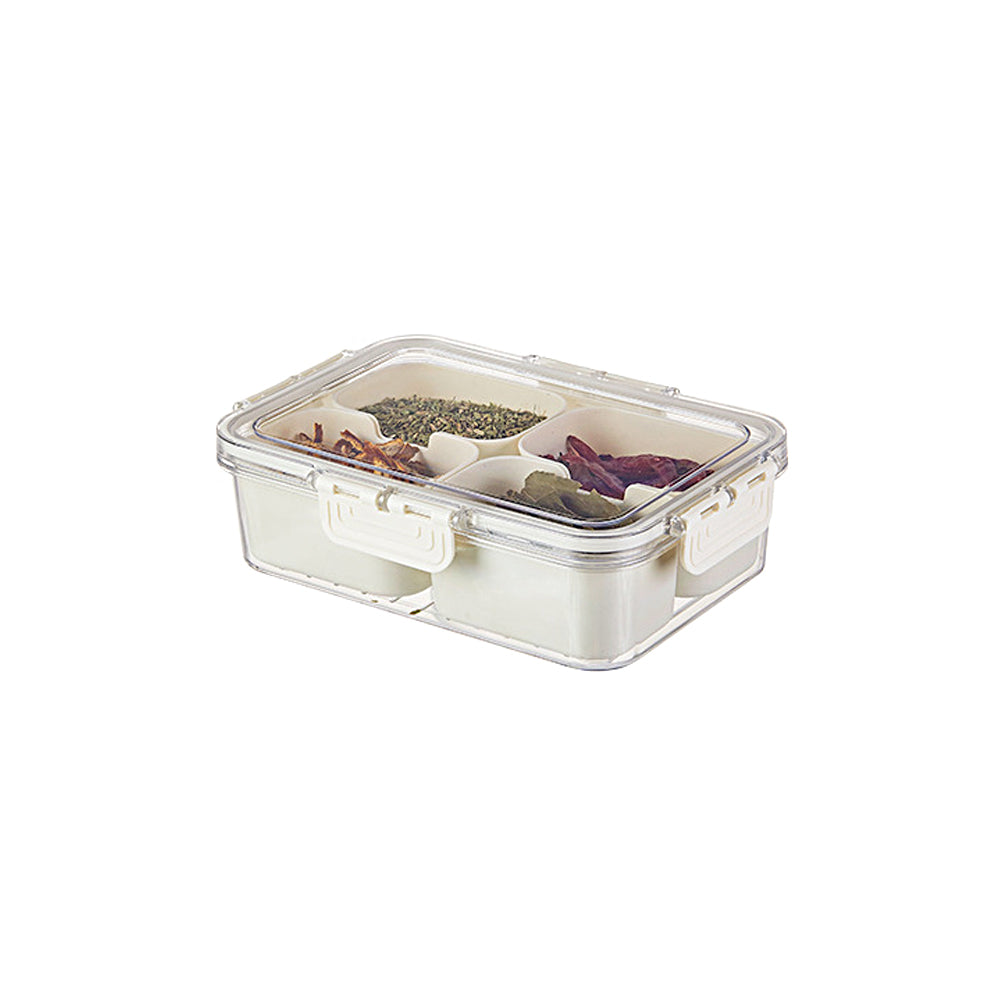 Divided Serving Tray with Lid
