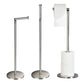 Anti Slip Toilet Paper Holder Stand Stainless Steel Tissue Stand for Bathroom Kitchen
