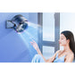 USB Rechargeable Desk Fan with Digital Display for Bedroom Home Office