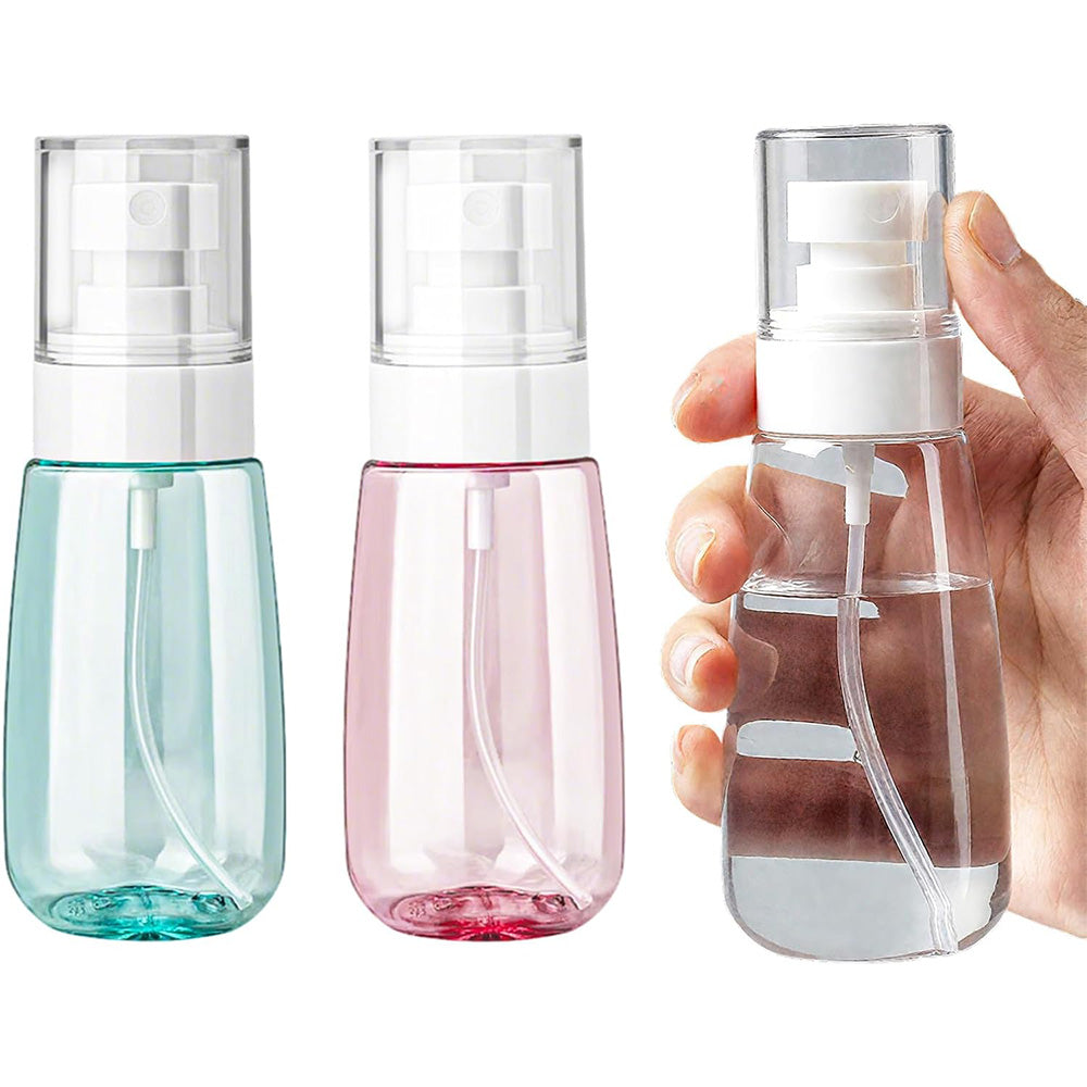 3 Pack 60ml Fine Mist Travel Spray Bottles with Leakproof Seals