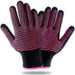 2 Pack Heat-Resistant Styling Gloves for Curling Irons and Hot Brushes