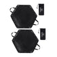 2Pcs Heat Resistant Hexagonal Fireproof Mat