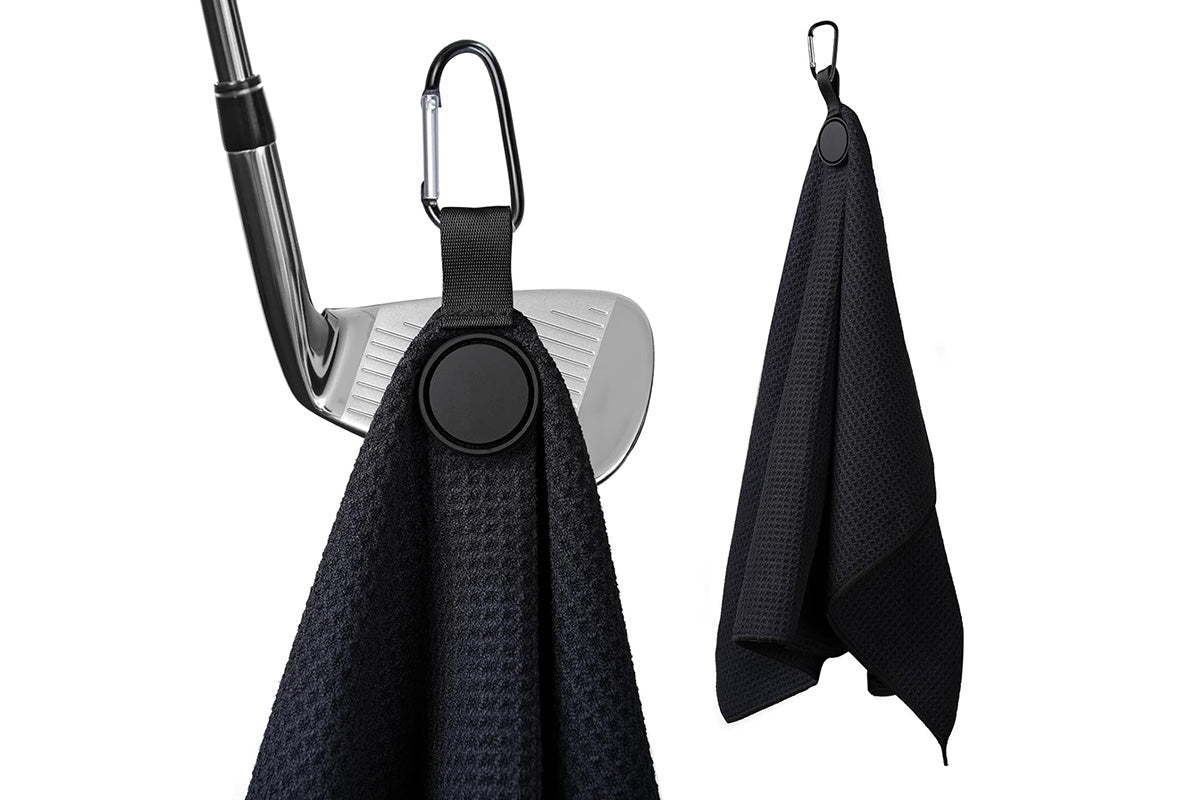 Golf Towel Microfiber Golf Towel for Golf Carts or Clubs