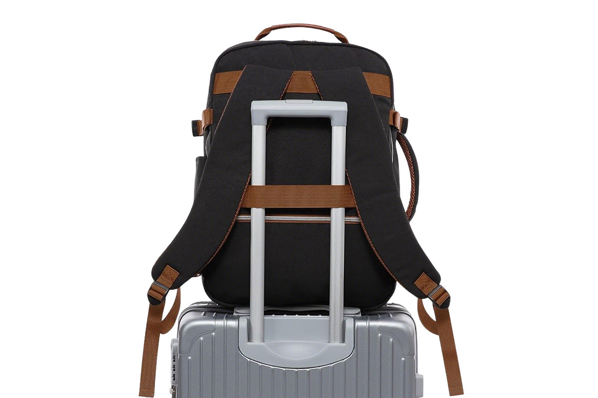 40L Travel Backpack for Men and Women Waterproof Carry On Bag with 3 Storage Pouches