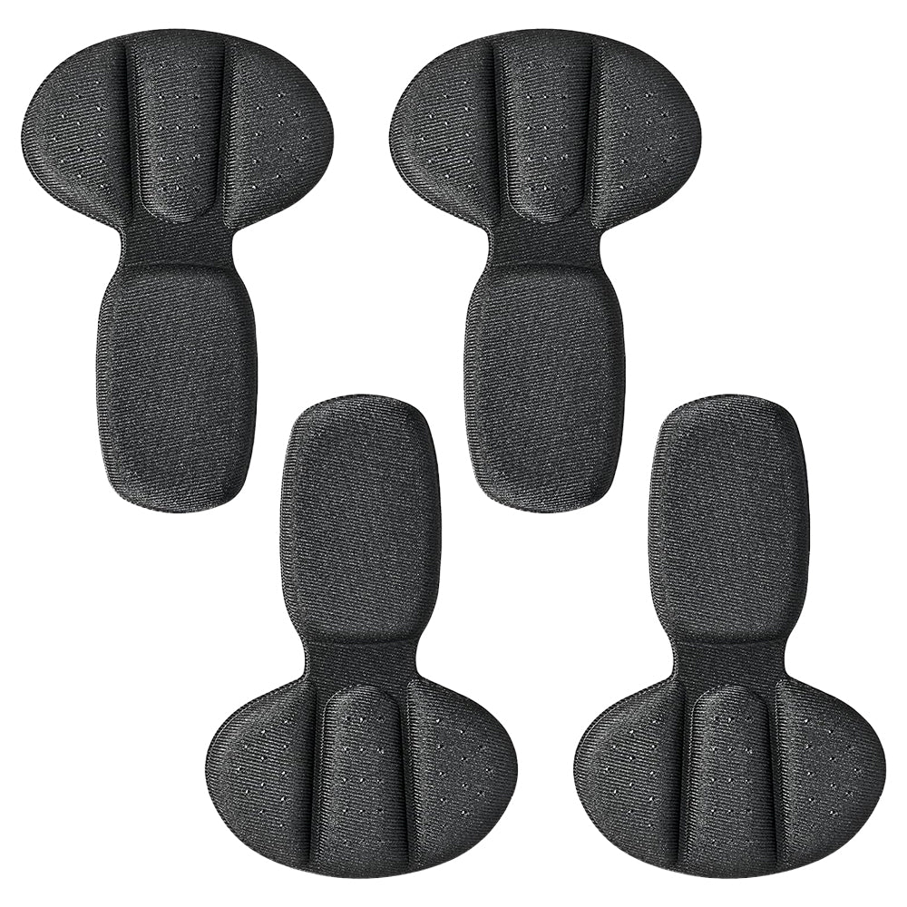 2 Pairs Mesh Adhesive Heel Grips Inserts Heel Cushion Pads