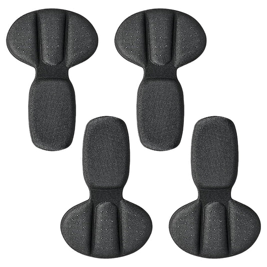 2 Pairs Mesh Adhesive Heel Grips Inserts Heel Cushion Pads
