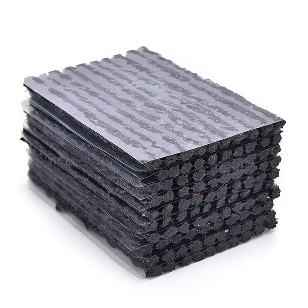 100Pcs Tire Repair Rubber Strips Tubeless Tire Puncture Repair Kit for Car Motorcycle
