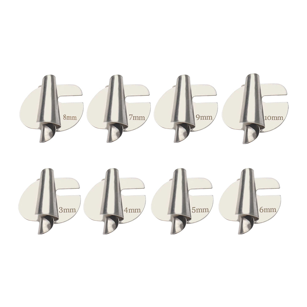 3-10mm 8 Sizes Sewing Rolled Hemmer Foot