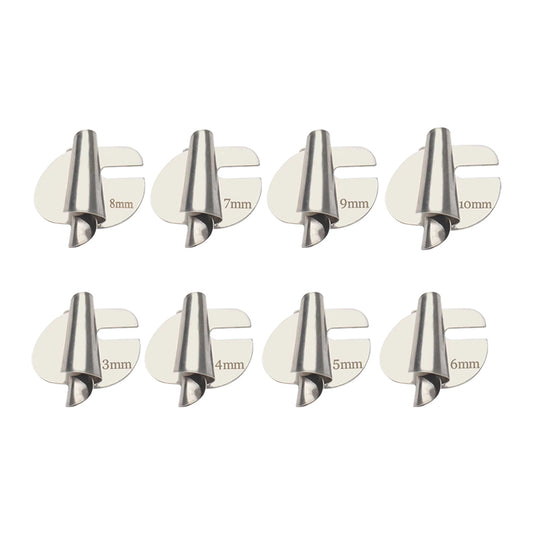 3-10mm 8 Sizes Sewing Rolled Hemmer Foot