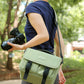 Camera Shoulder Bag Mint Green for Mirrorless and DSLR