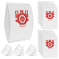 12 Pack 3D Airclean Dust Bags Vacuum Cleaner Bags Compatible With Miele FJM