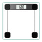30.2x30.2x2.4CM Glass Bathroom Scale For Body Weight 180KG Electronic Digital Backlit Weight Scale