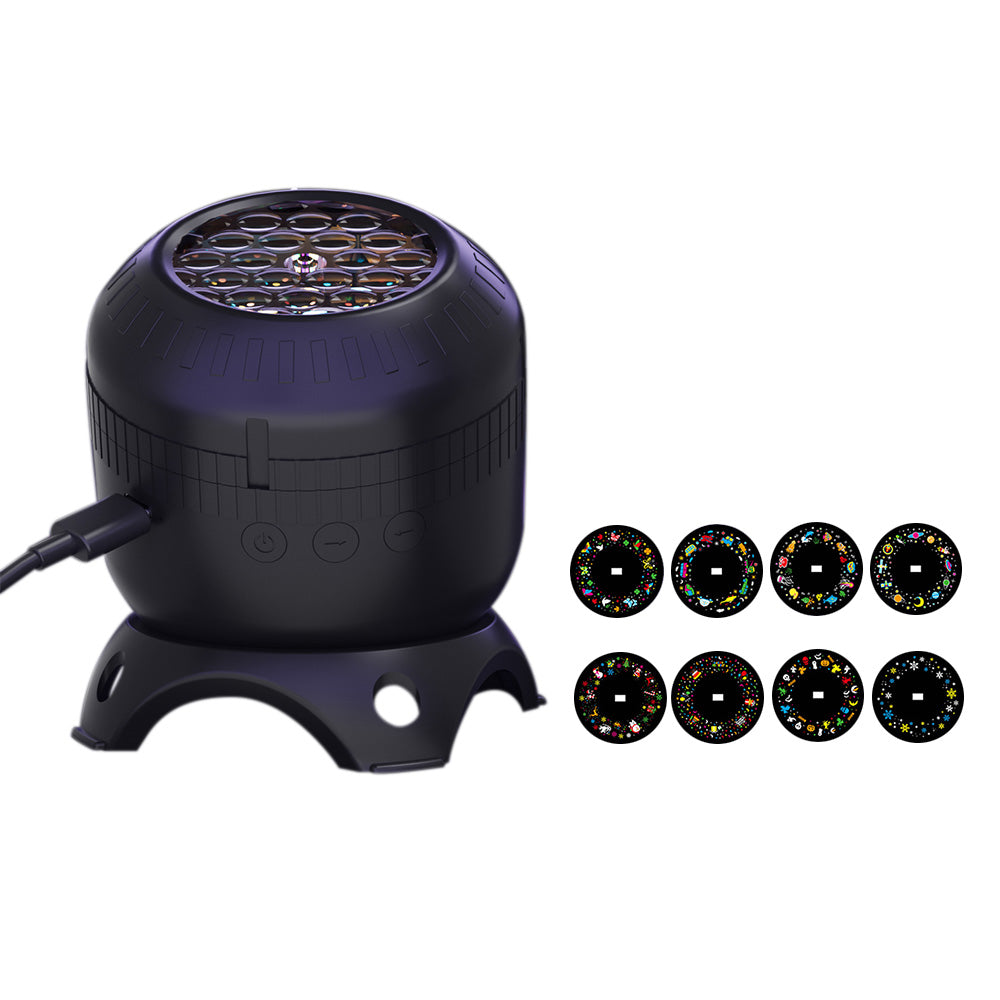 Christmas Projector Lights with 8 Pattern Festival Decoration Projector for Bedroom Living Room Car